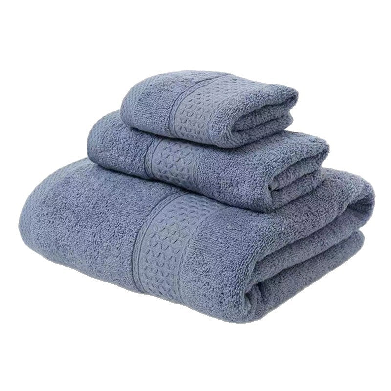 Terry Bath Towel Set with Elegant Structure Kalsten