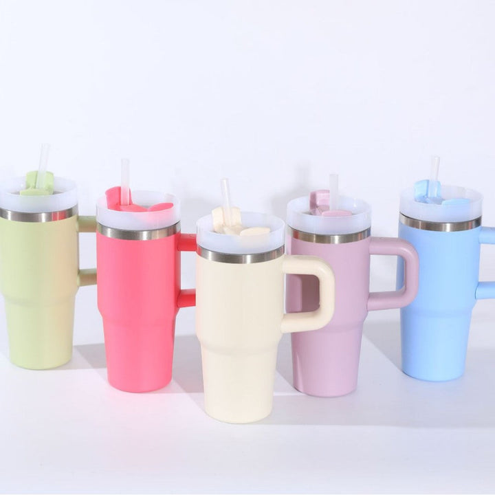 Ladies insulated mug with stainless steel outer layer Kalsten