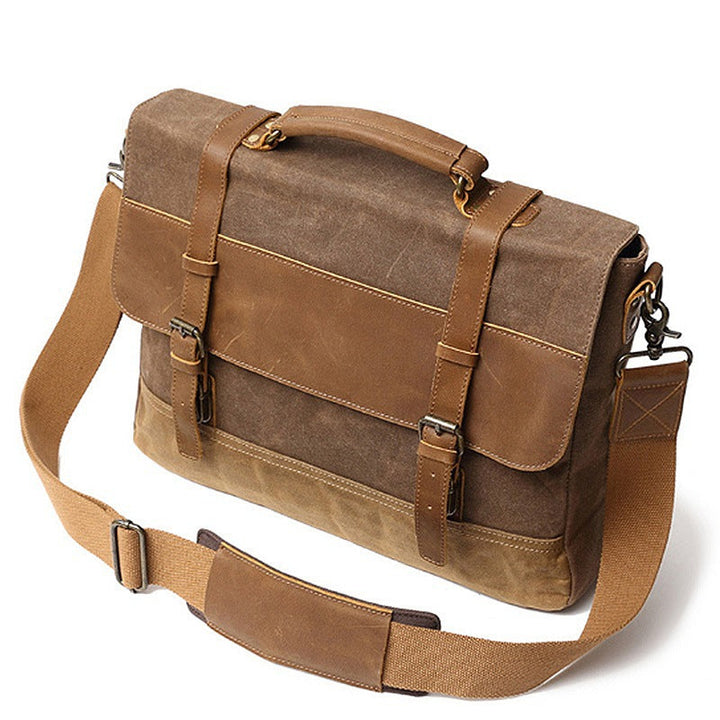 Robust briefcase with vintage design Kalsten