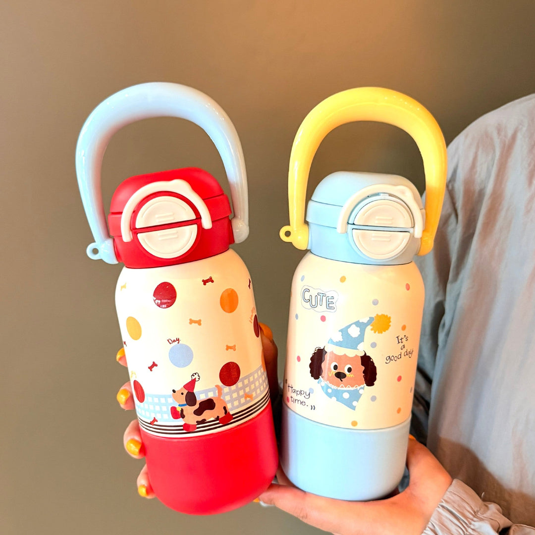 Women's water bottle with interactive animal design Kalsten
