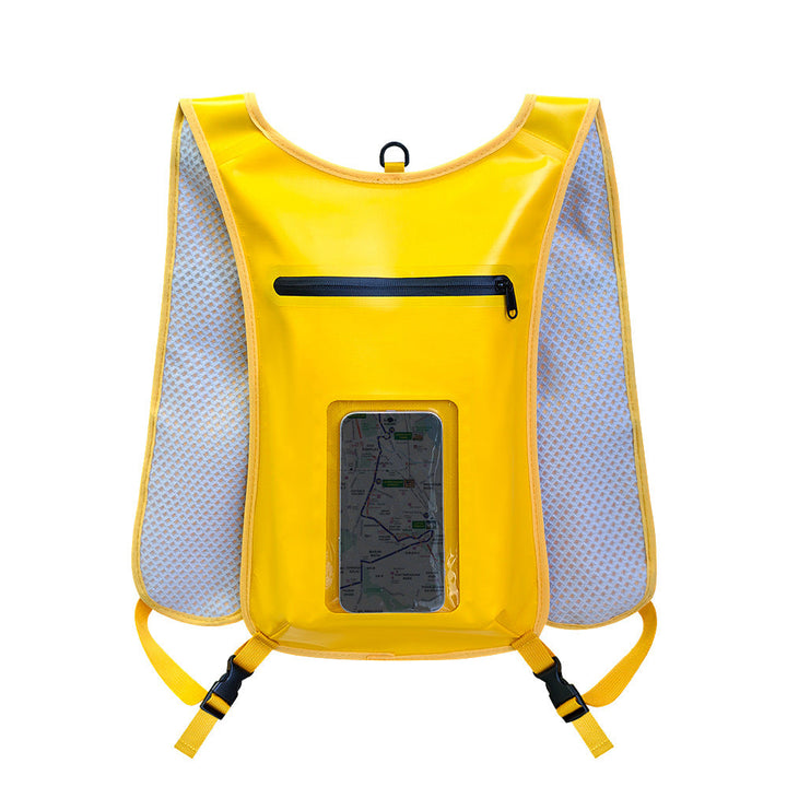 Waterproof Smartphone Backpack with Transparent Front Pocket Kalsten