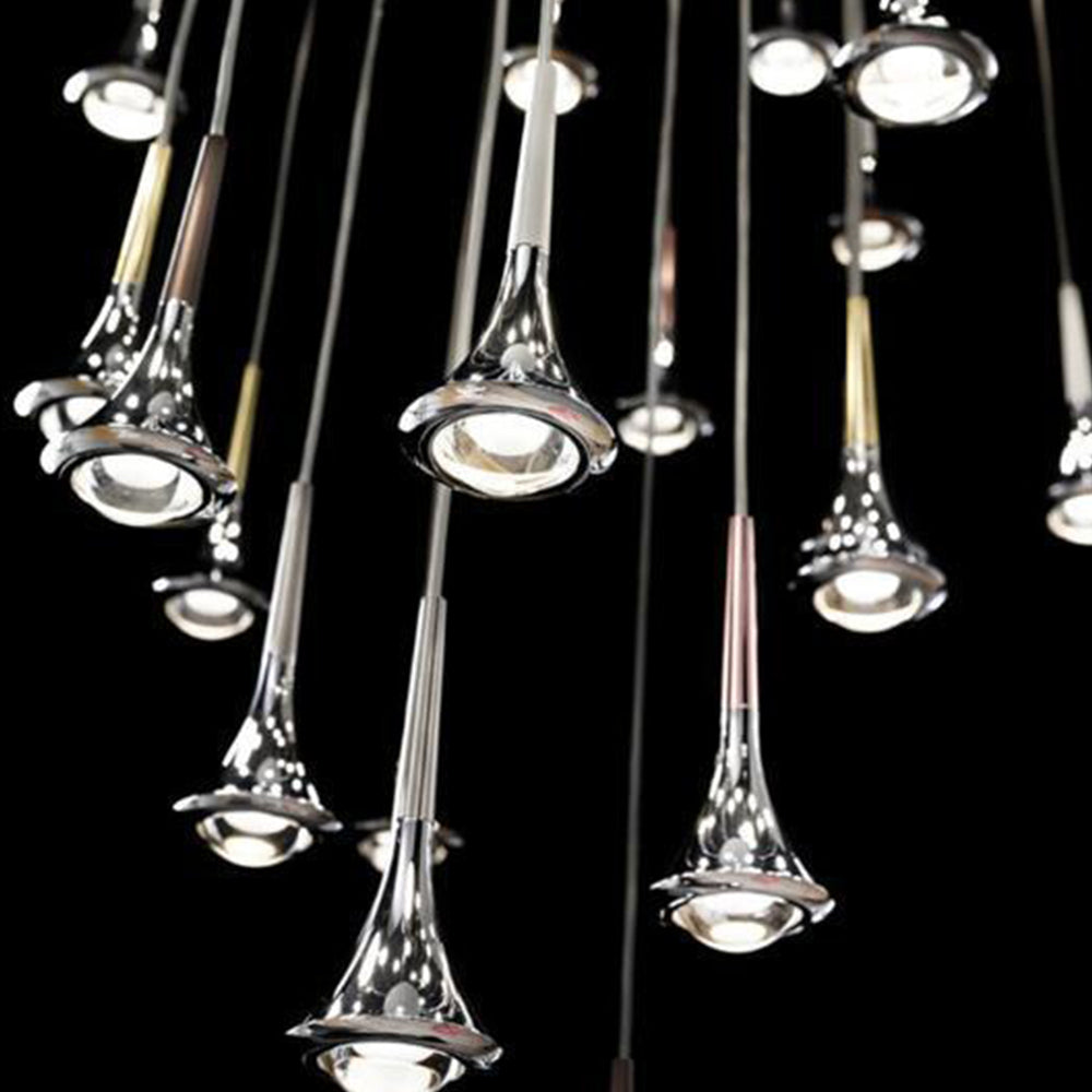 Luxury Raindrop Chandelier LED Hanging Lamp | Kalsten