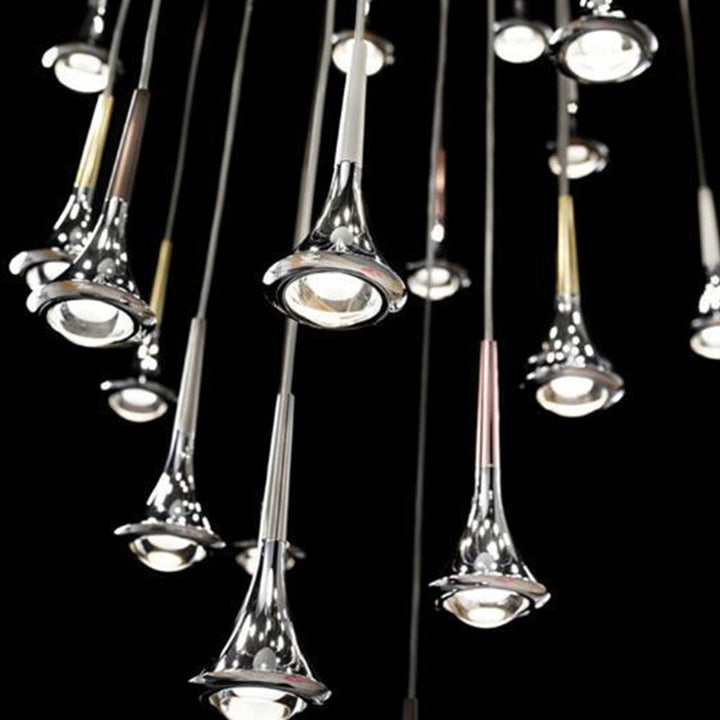 Luxury Raindrop Chandelier LED Hanging Lamp | Kalsten