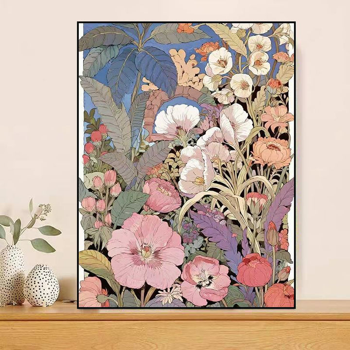 Floral-Themed Canvas Artwork Kalsten