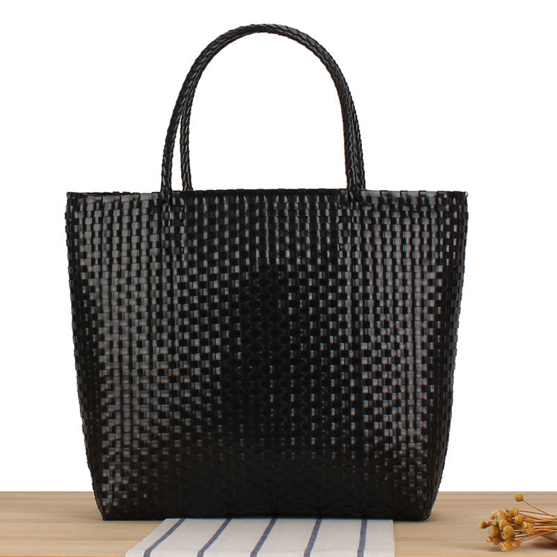 Stylish Beach Bag Made of High-Quality Woven Material Kalsten