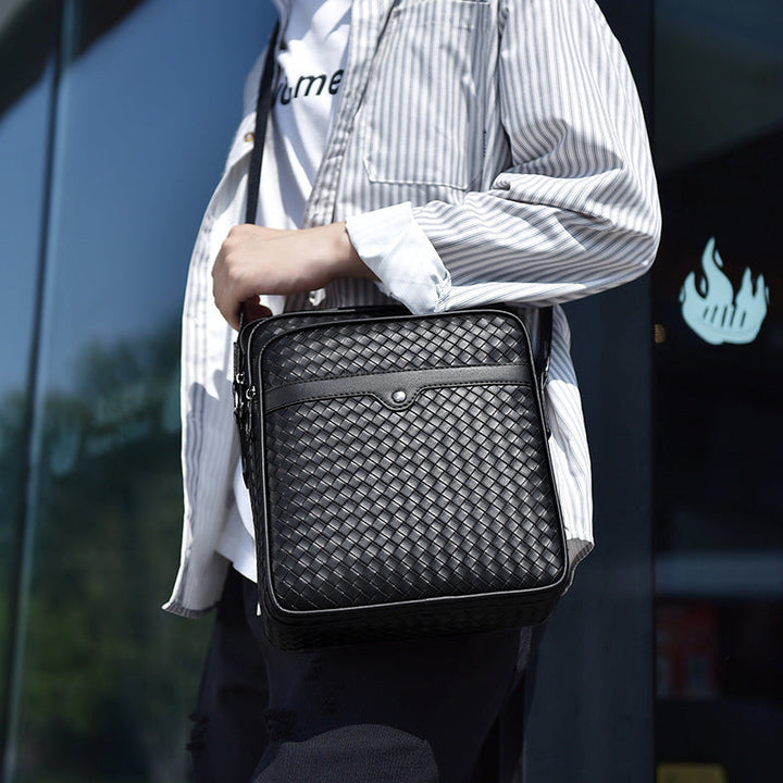 Stylish and Practical Briefcase with Braided Design Kalsten