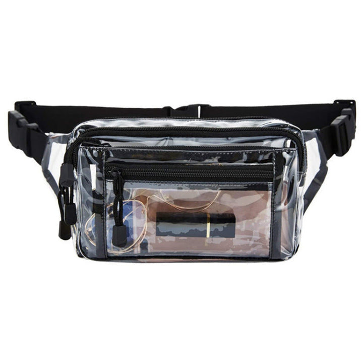 Practical belly crossbody bag with transparent design Kalsten