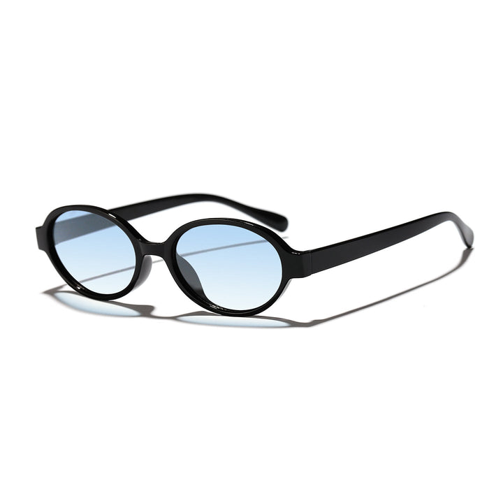 Women's fashionable oval sunglasses with animal pattern Kalsten