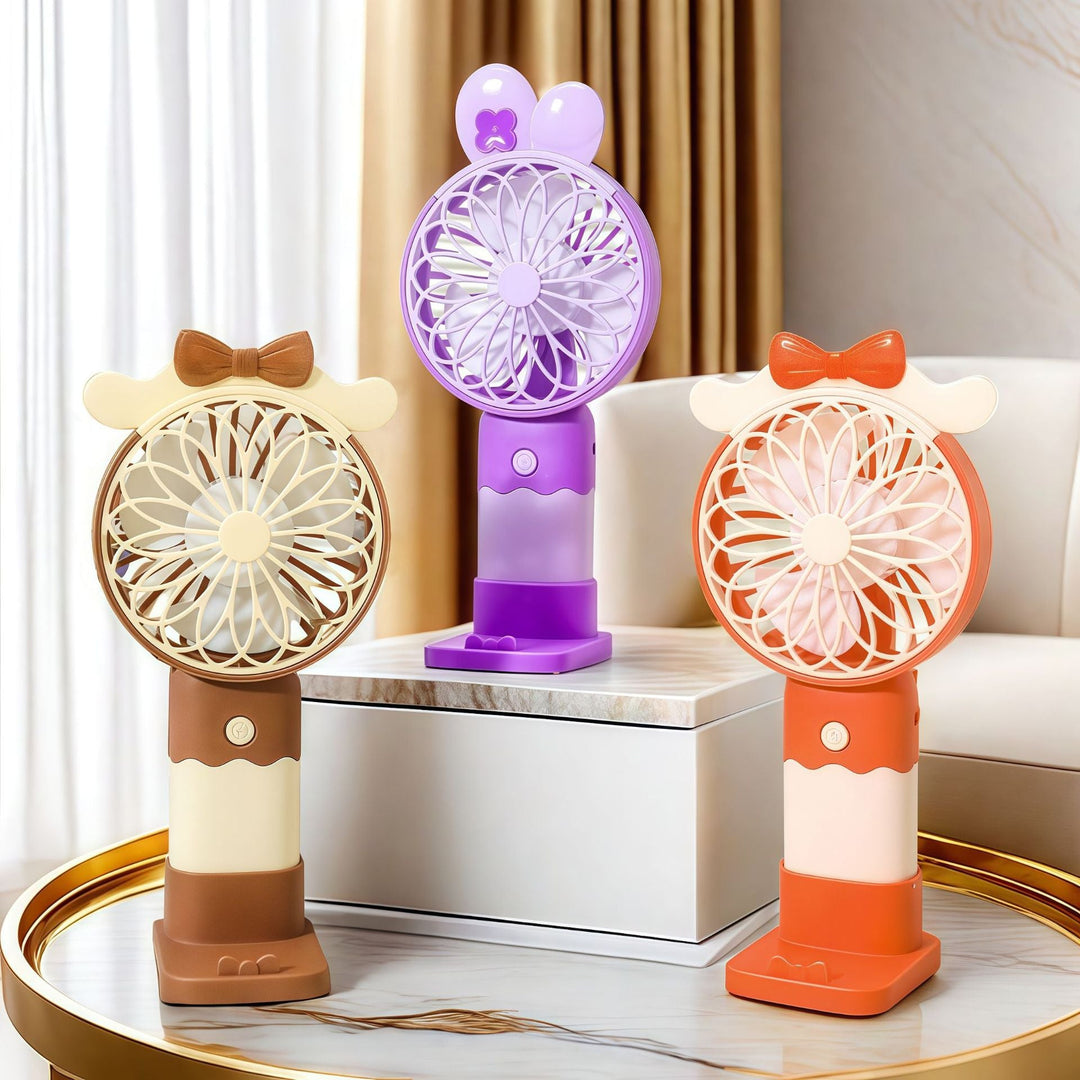 Women's Compact Hand Fan with Stepless Speed Kalsten