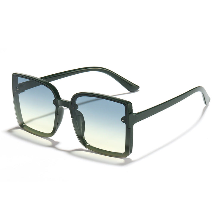 Women oversized square sunglasses with modern gradient effect Kalsten