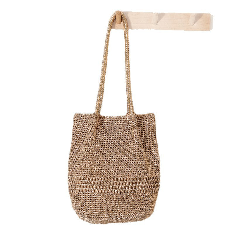 Lightweight and Breathable Macrame Tote Bag Kalsten