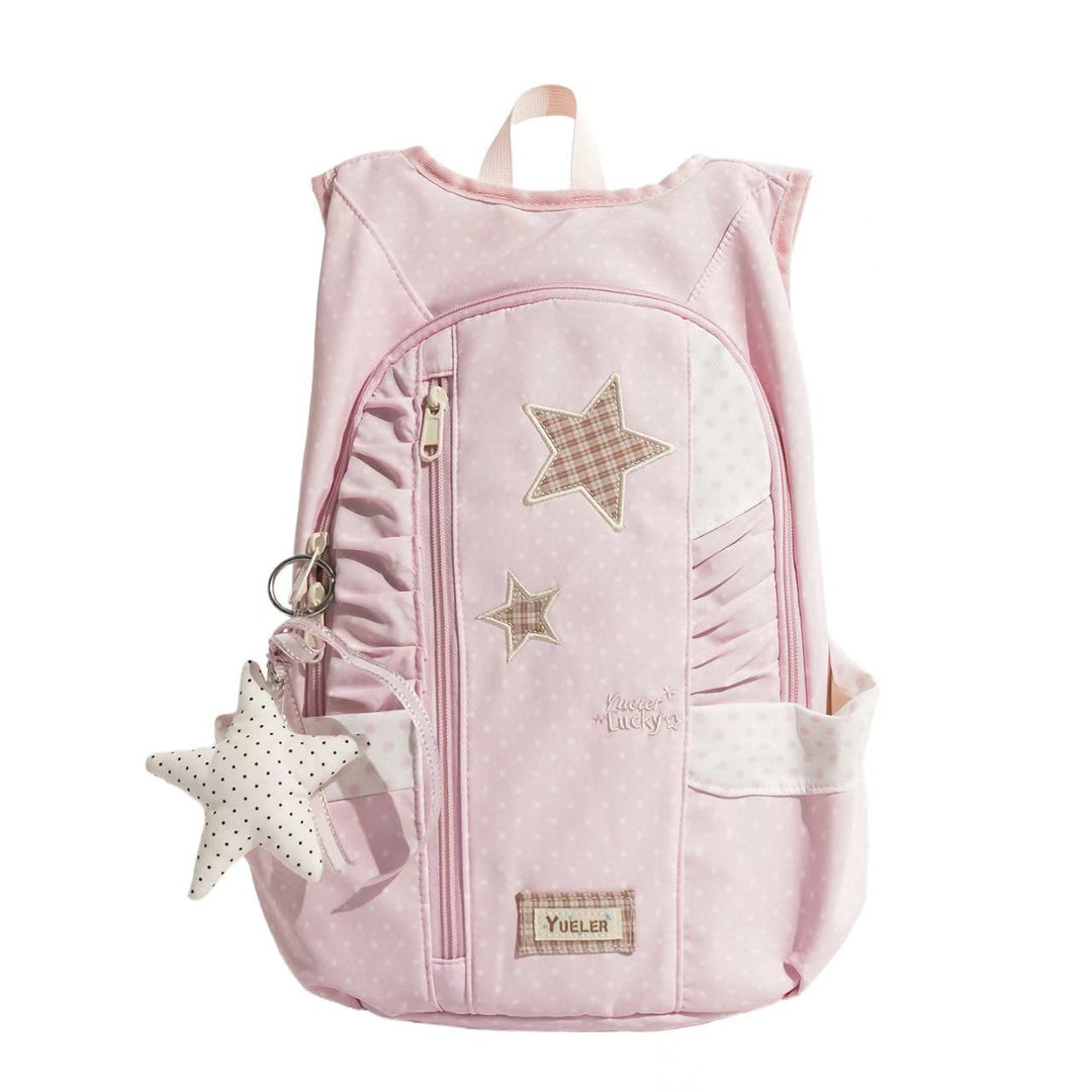 Star-Appliquéd Lightweight Backpack Kalsten