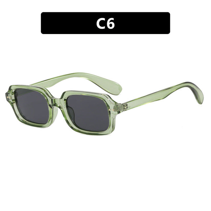 Ladies stylish square sunglasses with striking accents Kalsten