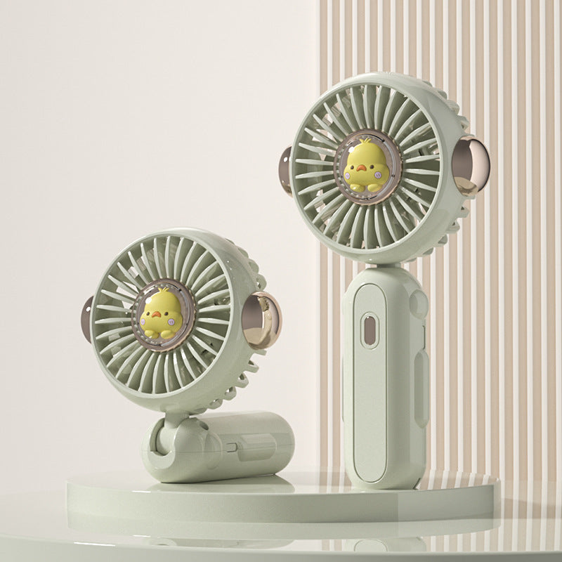 Women's Portable Handheld Fan with Creative Animal Design Kalsten