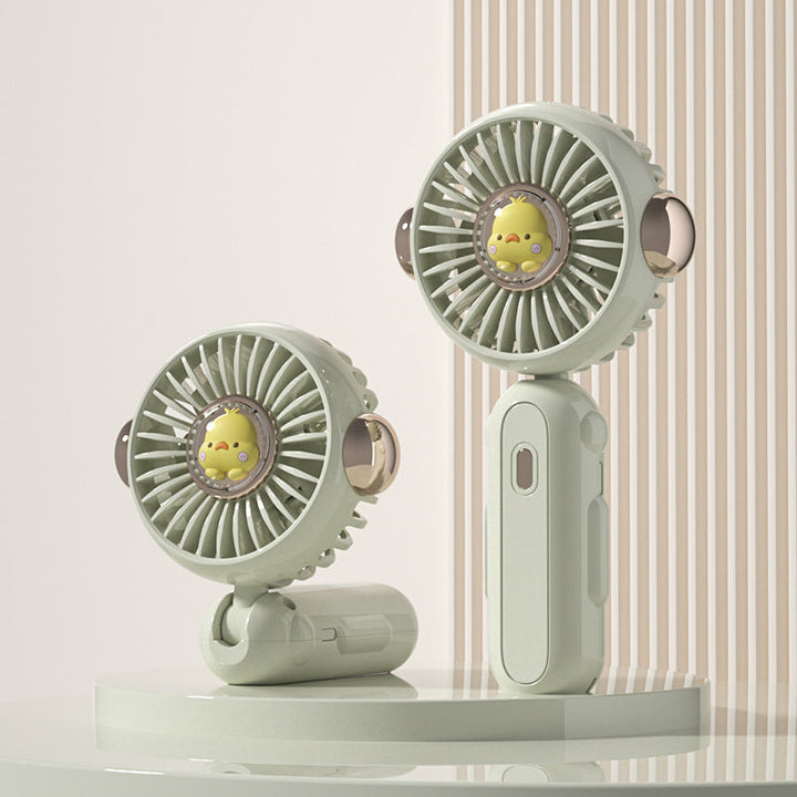 Women's Portable Handheld Fan with Creative Animal Design Kalsten