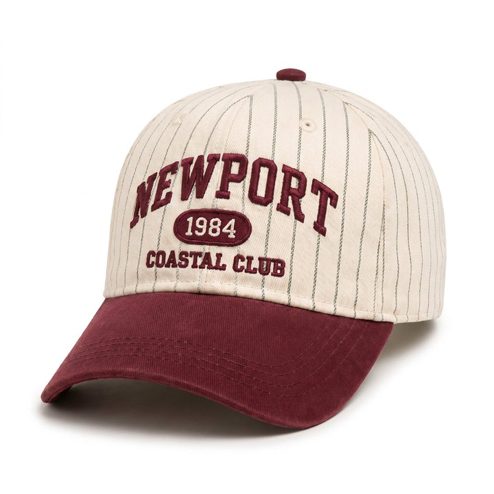 Women casual and stylish cap with stripe pattern Brehn