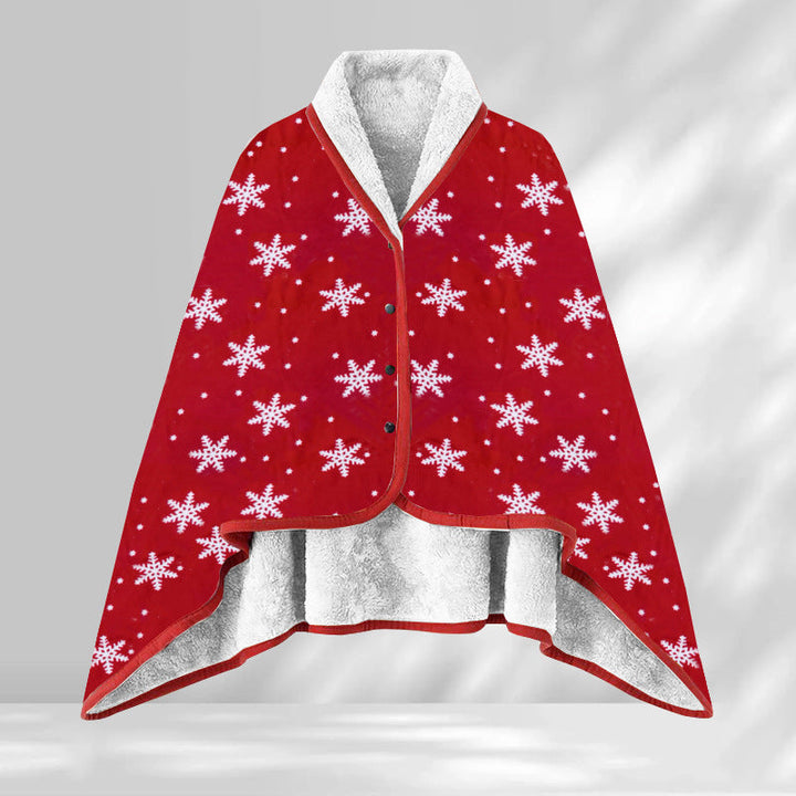 Ladies' wrap blanket made of cozy wool blend Kalsten