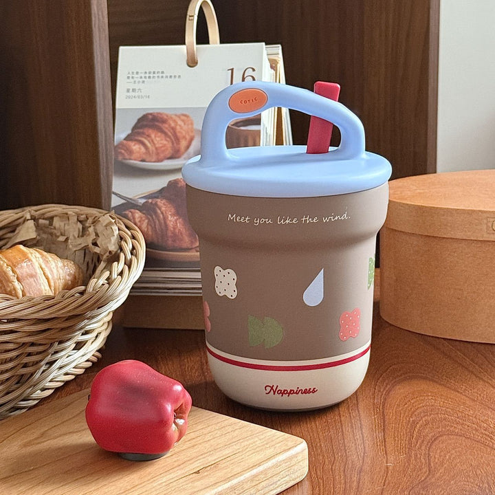 Women Practical Drinking Containers with Innovative Carry Handle Kalsten