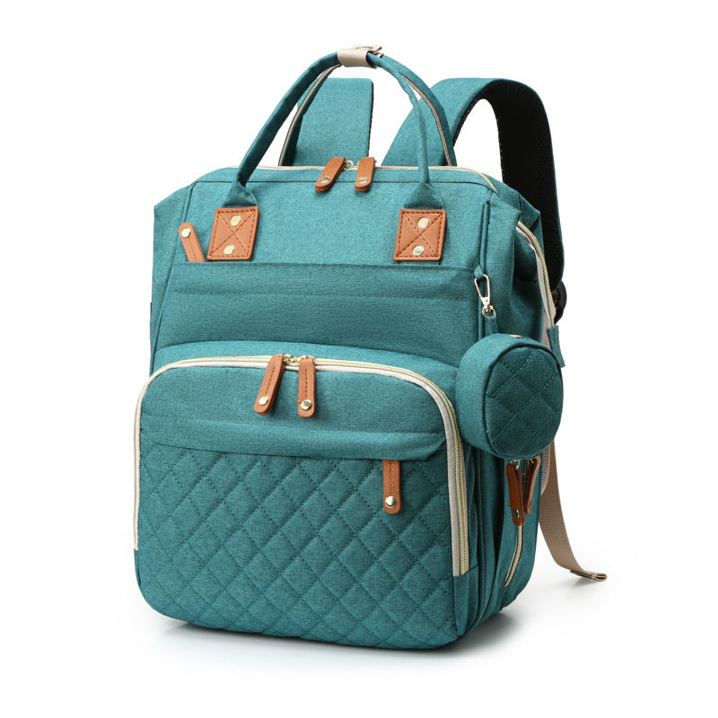 Quilted Multi-Function Daypack Acalora