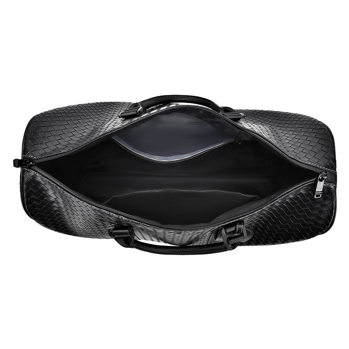 High-Quality Travel Bag Made of Woven Artificial Leather Kalsten