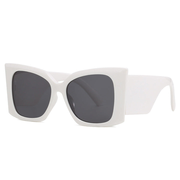 Women fashionable oversized sunglasses with geometric frame Kalsten