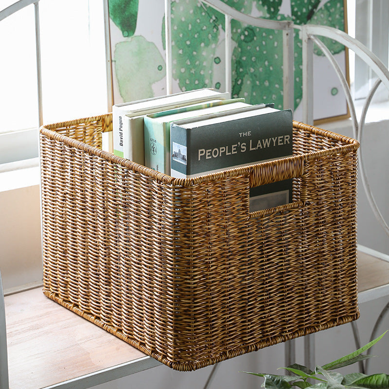 Premium Handwoven Square Storage Basket Kalsten