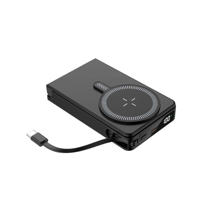 Portable power bank with fast induction charging function and digital battery level display Kalsten