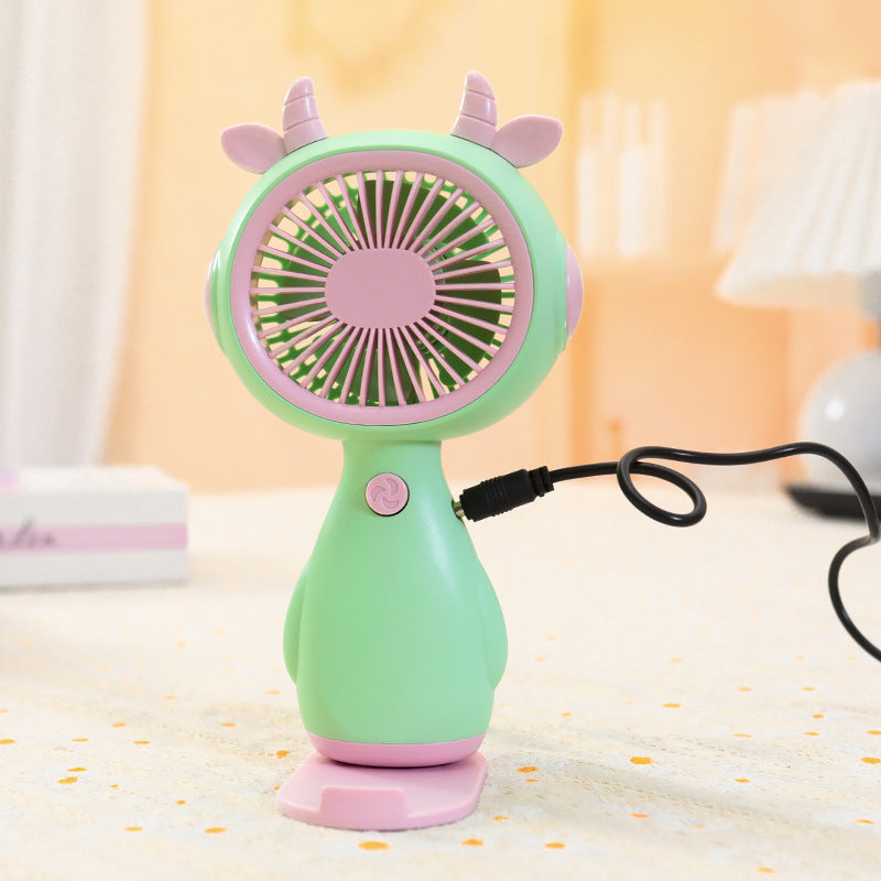 Ladies Portable Mini Fan with Animal Design Kalsten
