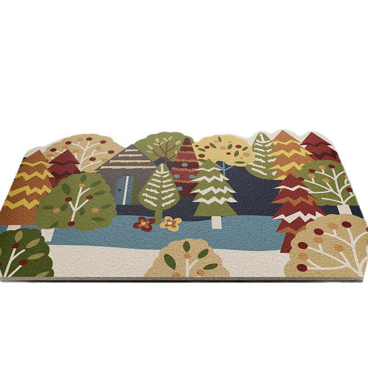 Forest-Themed Non-Slip Bath Mat Kalsten
