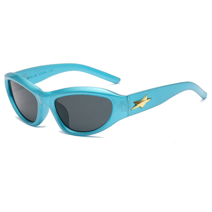 Women's elegant plastic sunglasses in contemporary design Kalsten
