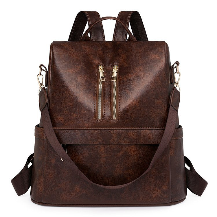 Versatile Vegan Leather Backpack Kalsten