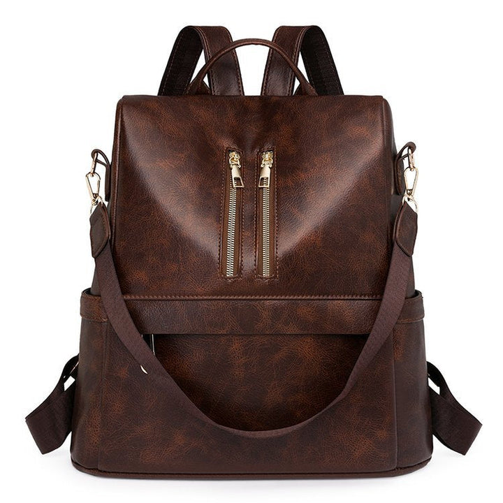 Versatile Vegan Leather Backpack Kalsten