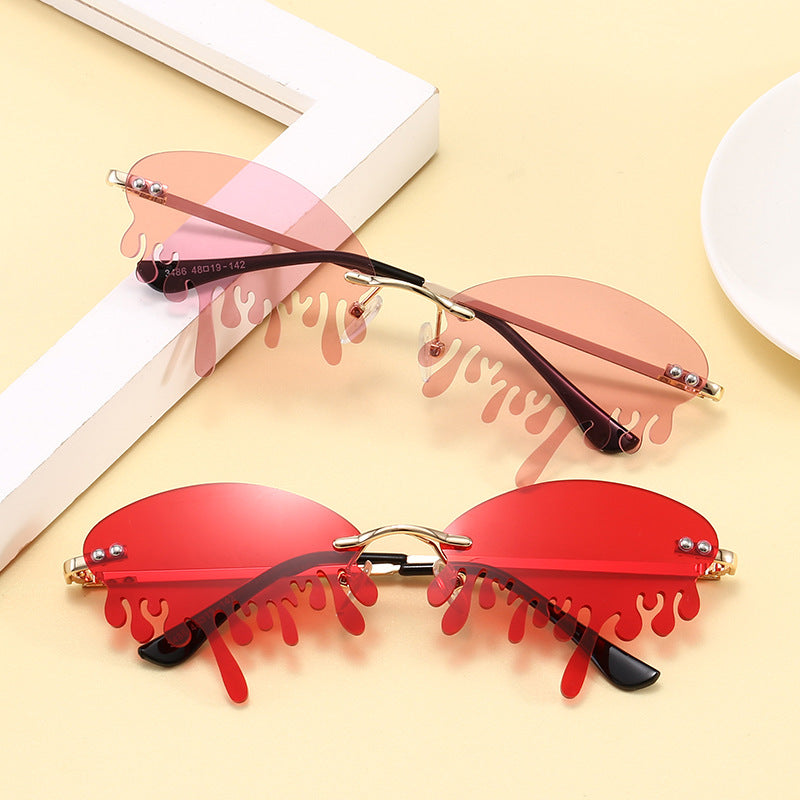 Women's sunglasses with creative drop design Kalsten