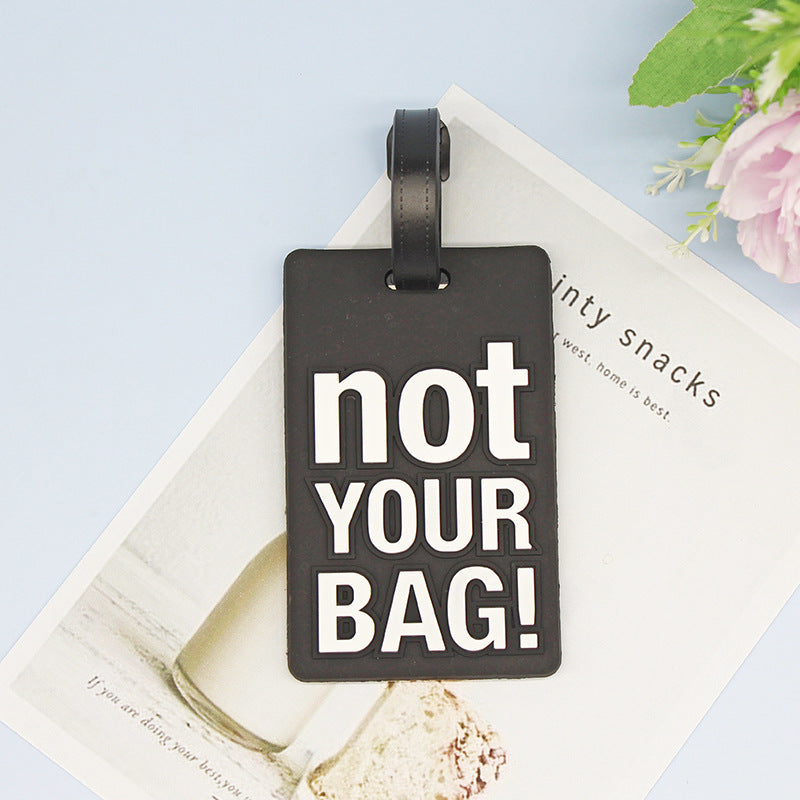 Unisex Luggage Tag with Humorous Design Kalsten