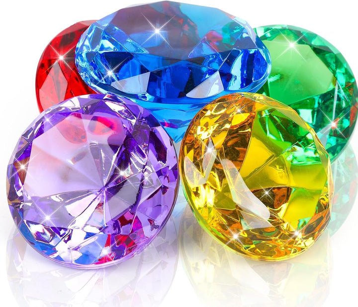 Unisex Glittering Decorative Stones Kalsten