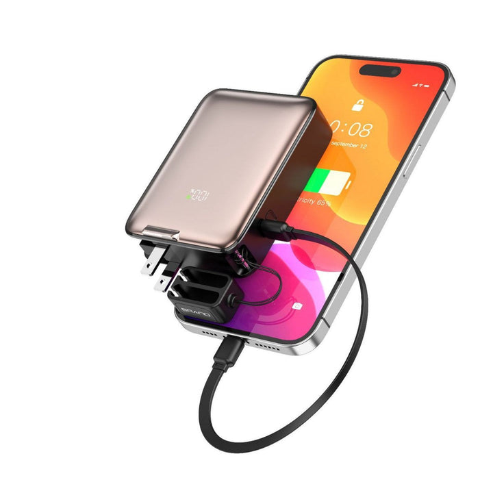 Multifunctional chargers with integrated cable management Kalsten