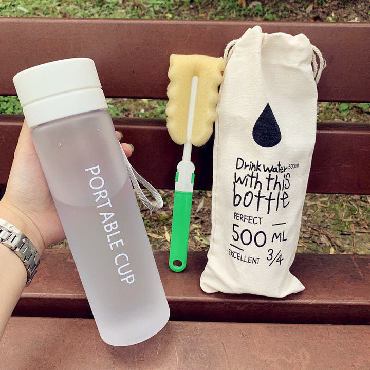 Women's portable water bottle with practical cleaning system Kalsten