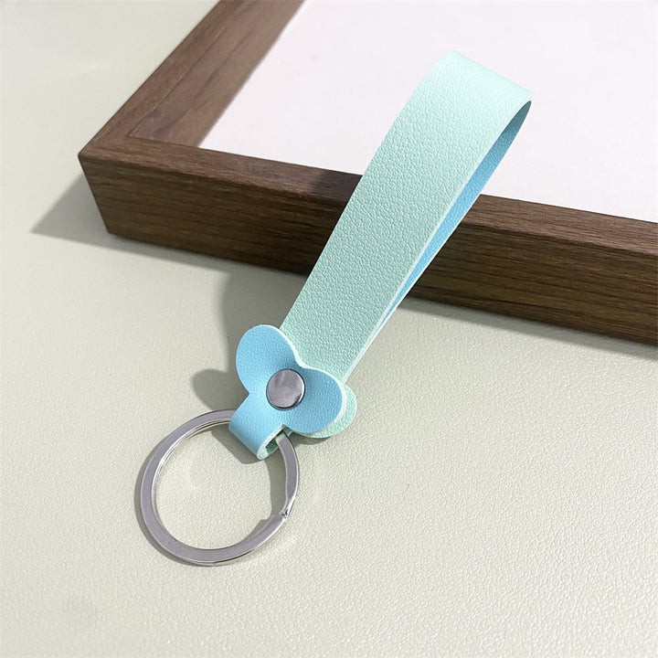 Floral Leather Keyring kalsten
