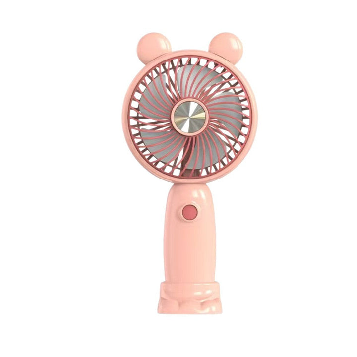 Ladies Portable Hand Fan in playful Bear Design Kalsten