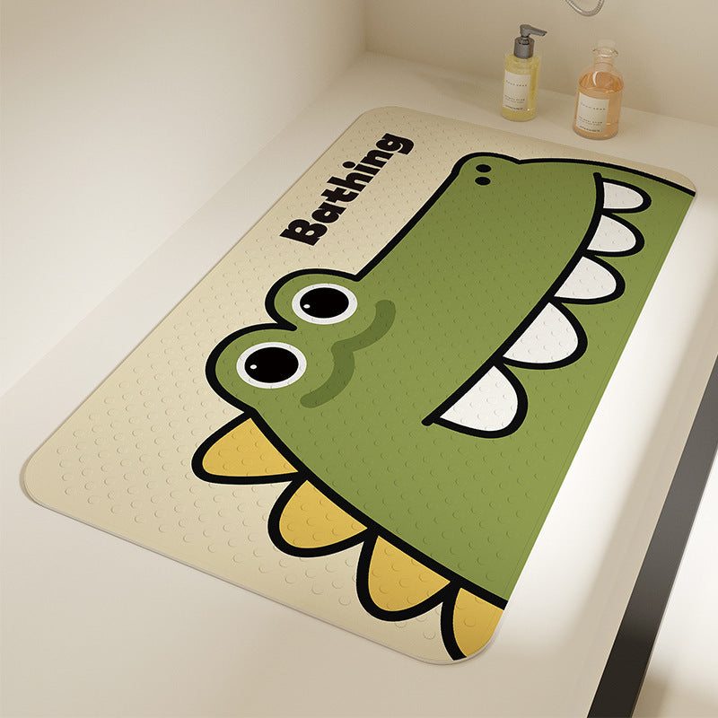 Cute Cat-Themed Bath Mat Kalsten