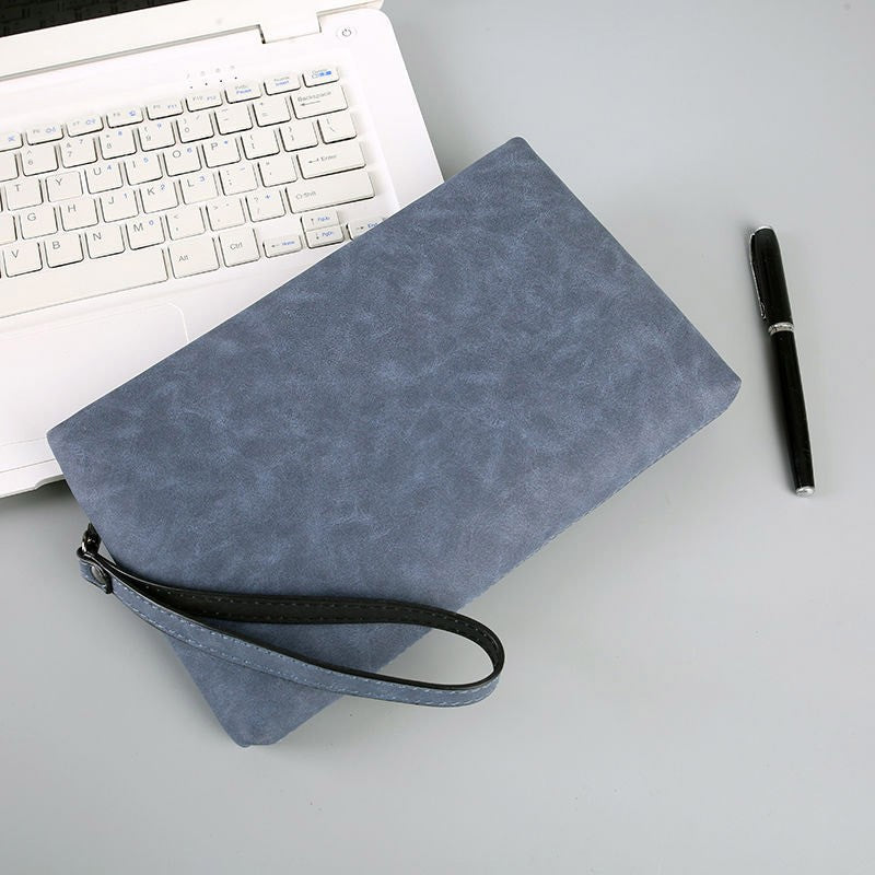 Premium Soft Faux Leather Zip Pouch Kalsten