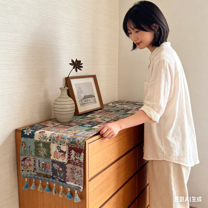 Decorative Tapestry Table Runner