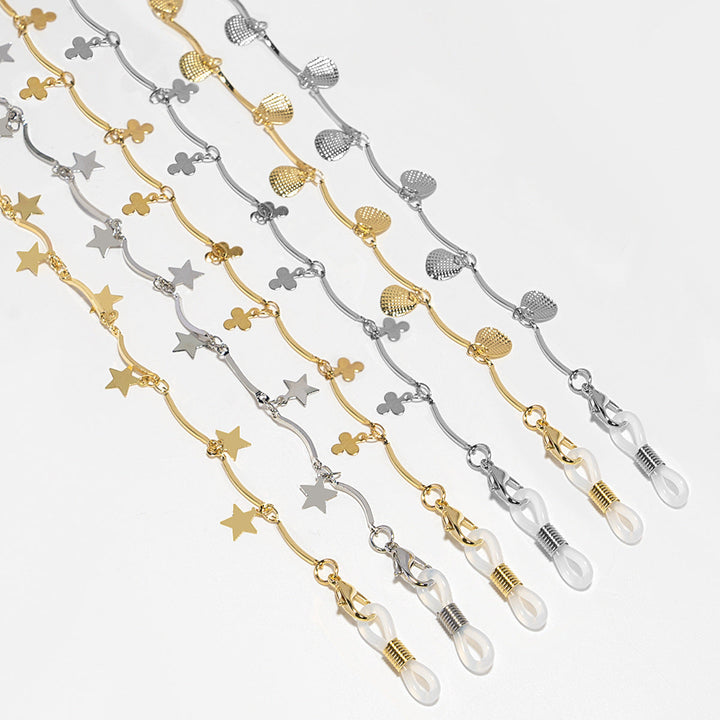 Elegant Gold Star Chain Kalsten