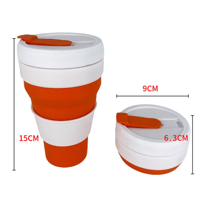Women Foldable Coffee Cup with Lid Kalsten