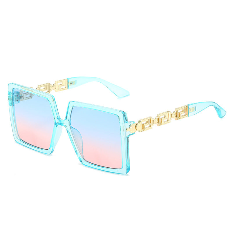 Ladies square sunglasses with luxurious accents Kalsten