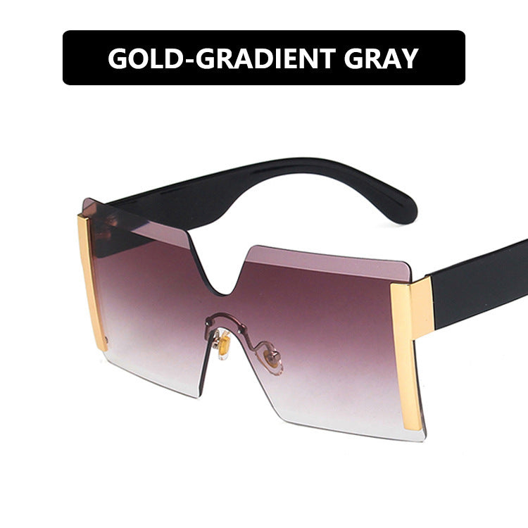 Women futuristic oversized sunglasses with striking design Kalsten