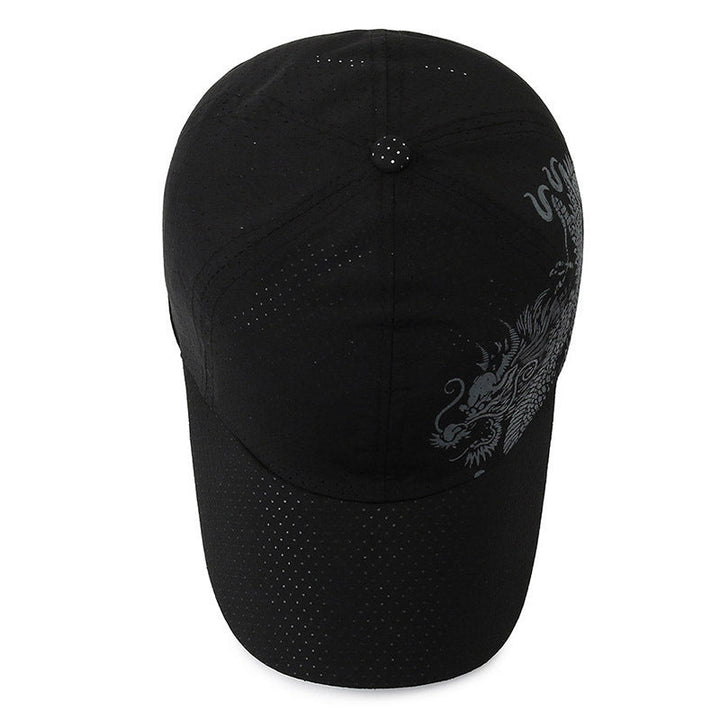 Men's Sports Cap with Dragon Pattern Kalsten