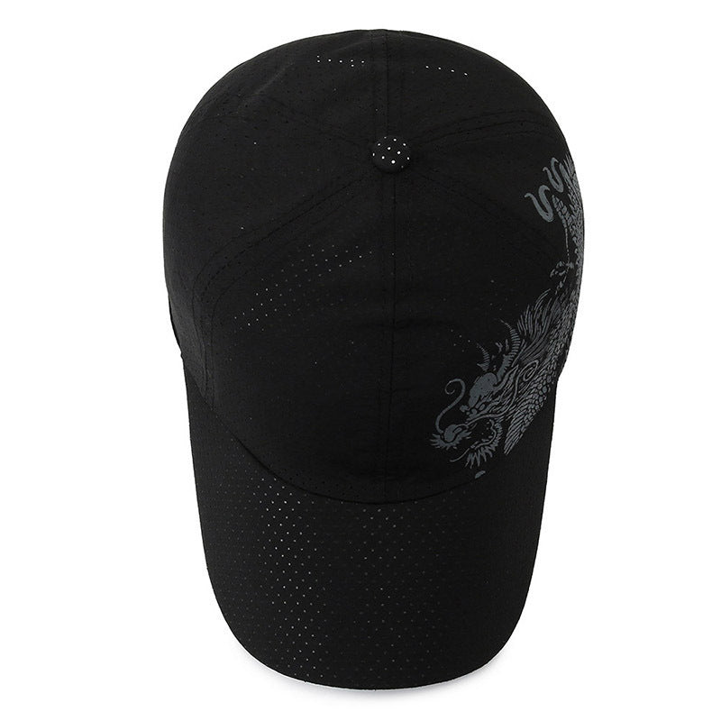 Men's Sports Cap with Dragon Pattern Kalsten