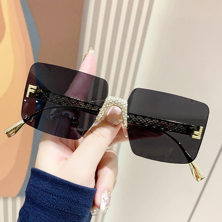 Women extravagant hexagonal sunglasses Kalsten
