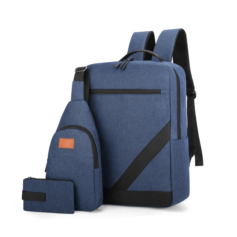 Smart Travel Backpack with Compact Sling Bag Kalsten